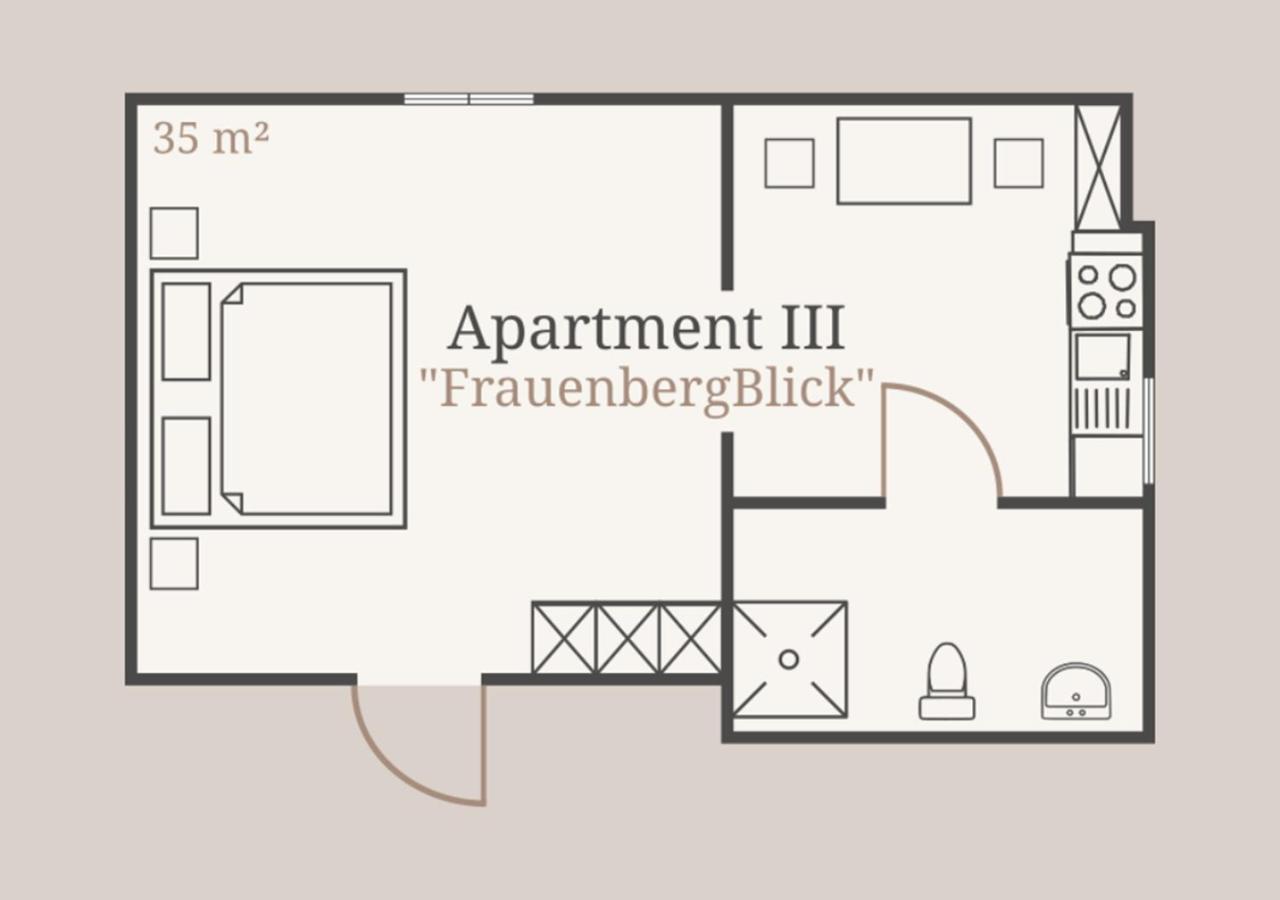Dom Apartment III - Modern & Zentral Mit Kostenfreiem Parkplatz Fulda Exteriör bild